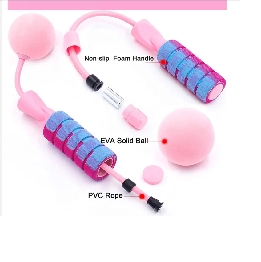 Weighted Cordless Jump Rope for Indoor and Outdoor For Fitness Speed Training Skipping Exercise for Endurance and Coordination