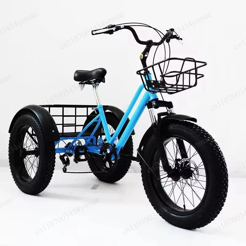 Pedal Powered Electric Tricycle 24
