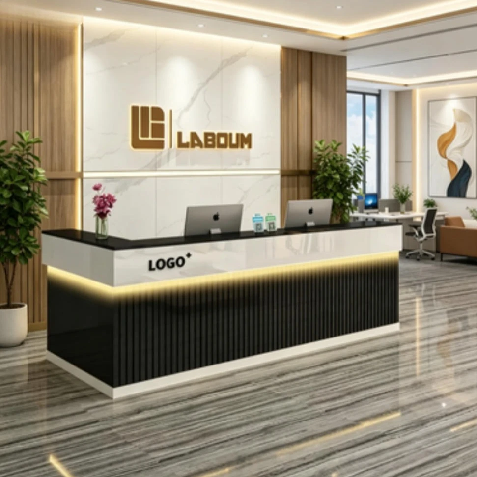 

Salon Luxury Nordic Reception Modern Cashier Reception Desks Purpito Desks Beauty Bar Recepción Negocio Commercial Furniture
