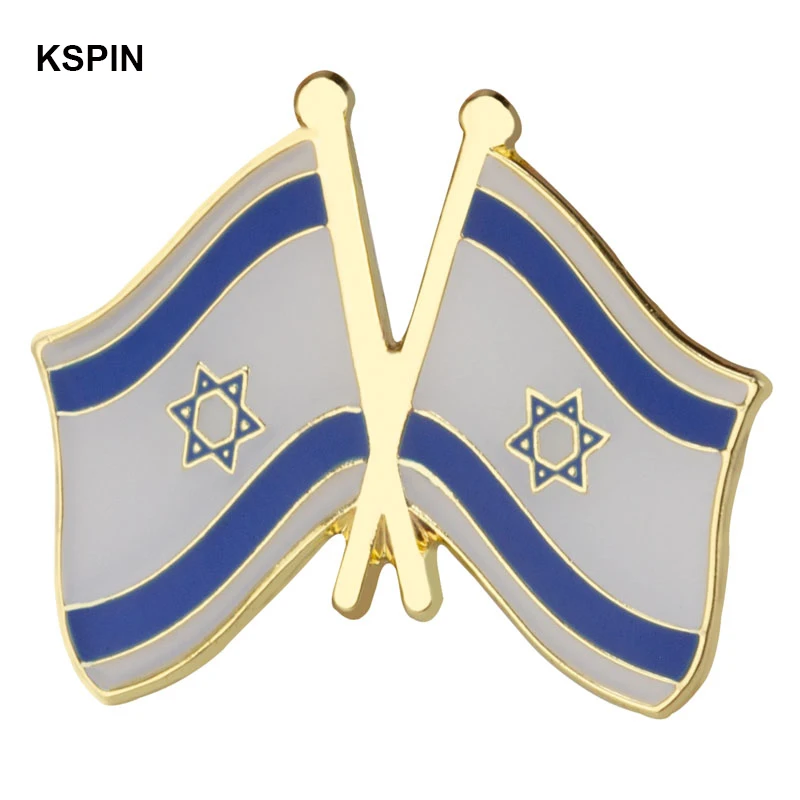 Friendship Flag Laple Pin Badge Brooch