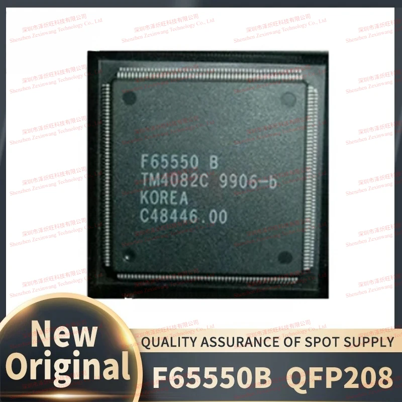 (1Pcs-10Pcs/Lot)  100% New Original F65550B F65550 QFP208 Chipset