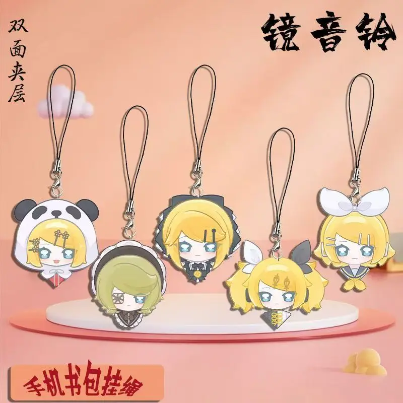 Figura de Acrílico de Kagamine Rin, Figura de Kagamine Len, Base Decorativa, Colección de Juguetes y Regalos de Anime