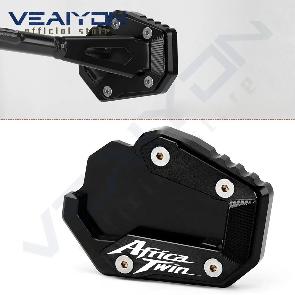 

Motorcycle Kickstand Foot Side Stand Extension Pad Support Plate For CRF1100L CRF 1100 L L4 Africa Twin 2019 2020 2021 2022