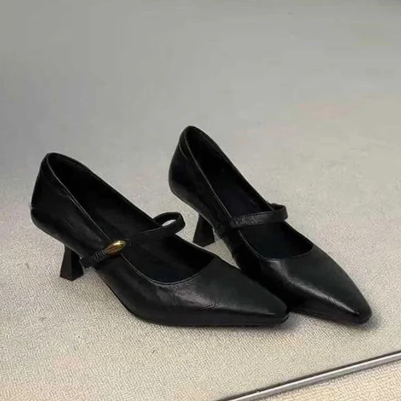 Spitze Damen High Heels Sexy Sandalen Luxus 2026 Elegante Mary Jane Schuhe Kleid Mode Mujer Zapatos