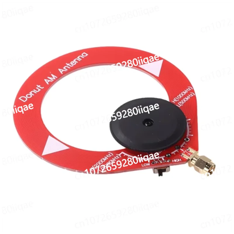 2024 New Donut Medium Wave Short Wave Antenna AM MW/SW Antenna Mini Loop Small Loop Antenna