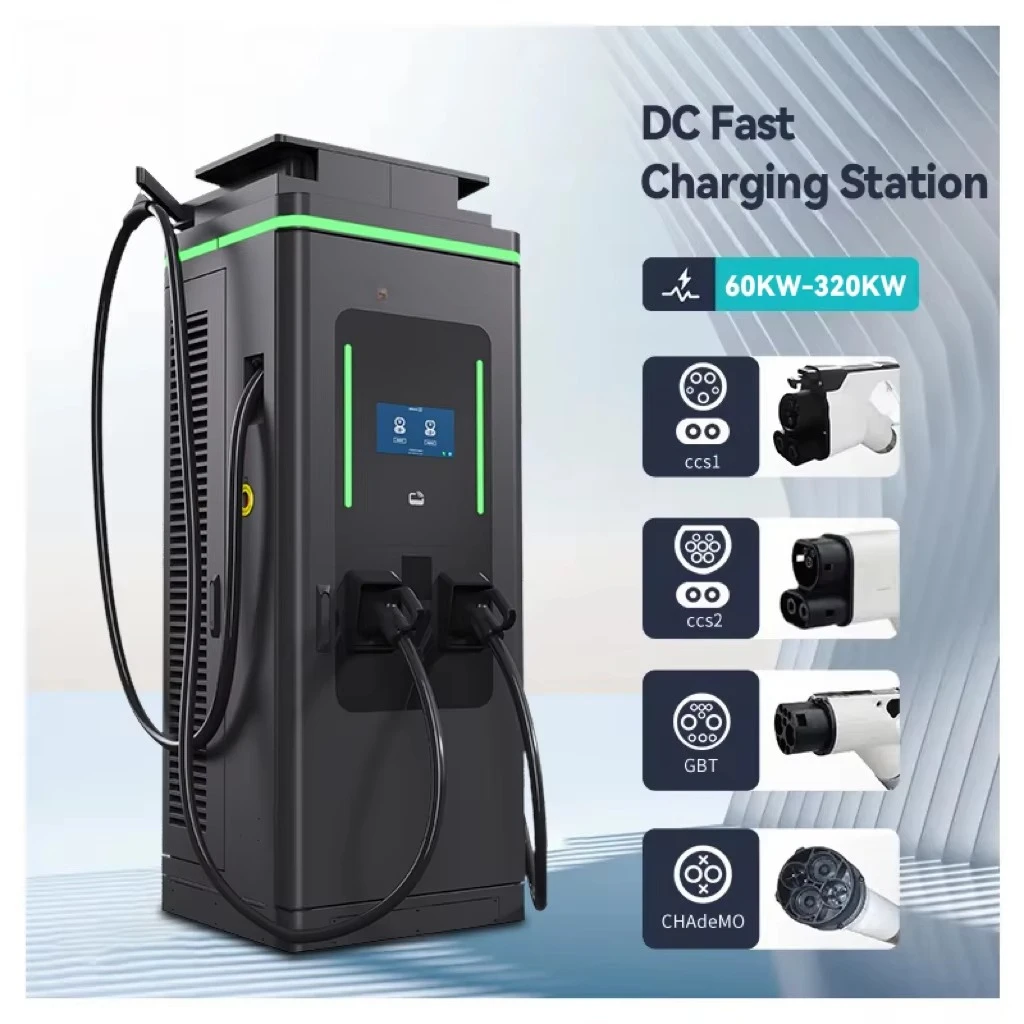 High Power DC Fast EV Charging Station 360KW CCS2 GBT CCS1 Electric Car Charger Pile For Commercial Public Use Customize