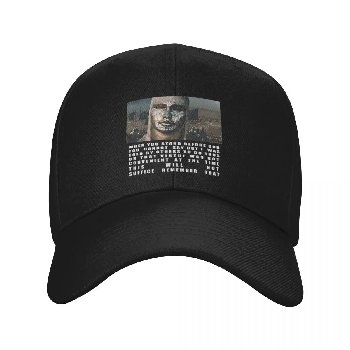 

King Baldwin IV of Jerusalem Quote Baseball Cap New Hat luxury woman cap Dropshipping Elegant Women's Hats Men's