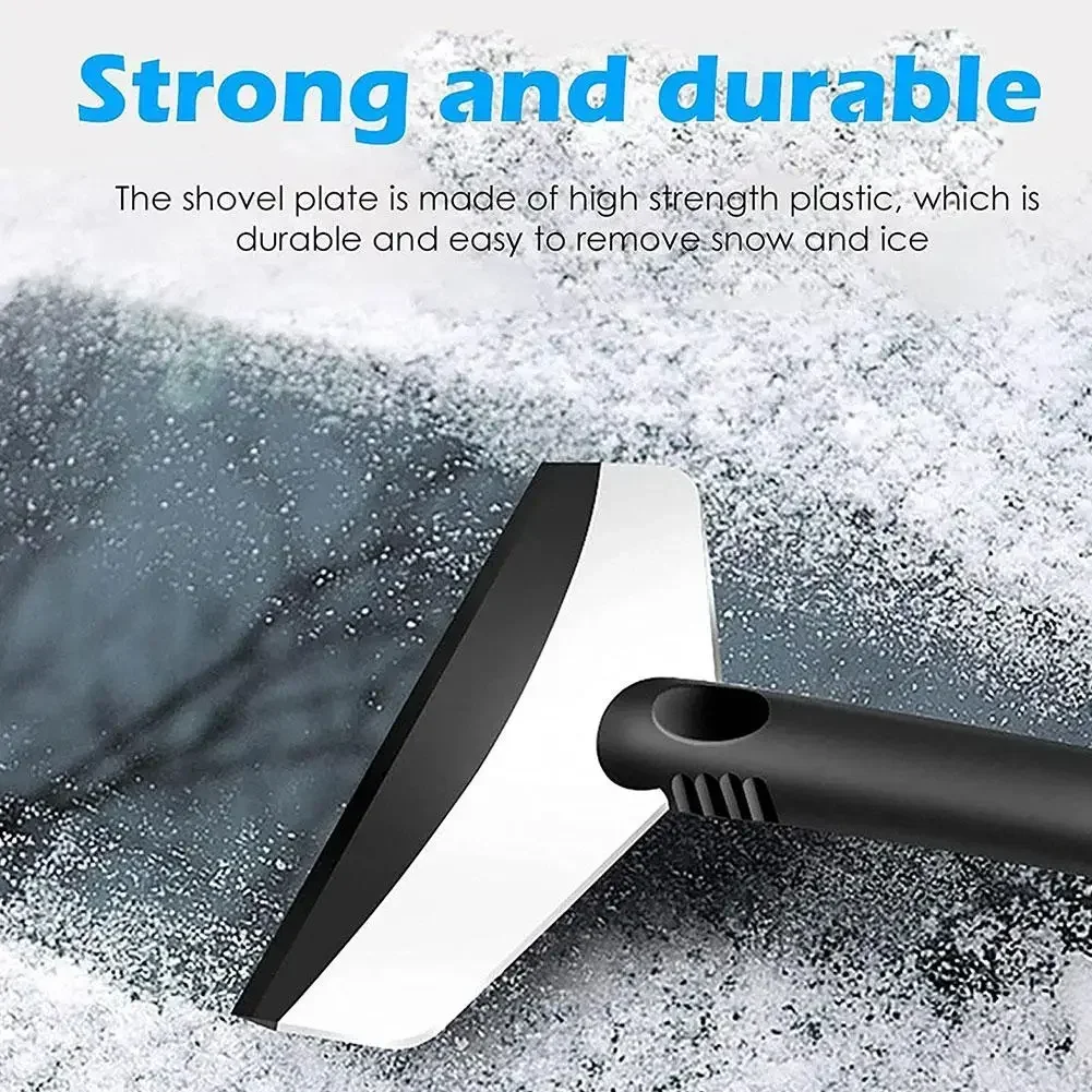 Stainless Steel Ice Scraper for Car Truck Windshield and Window Car Snow Shovel Glass Snow Removal Tools Winter Accessories