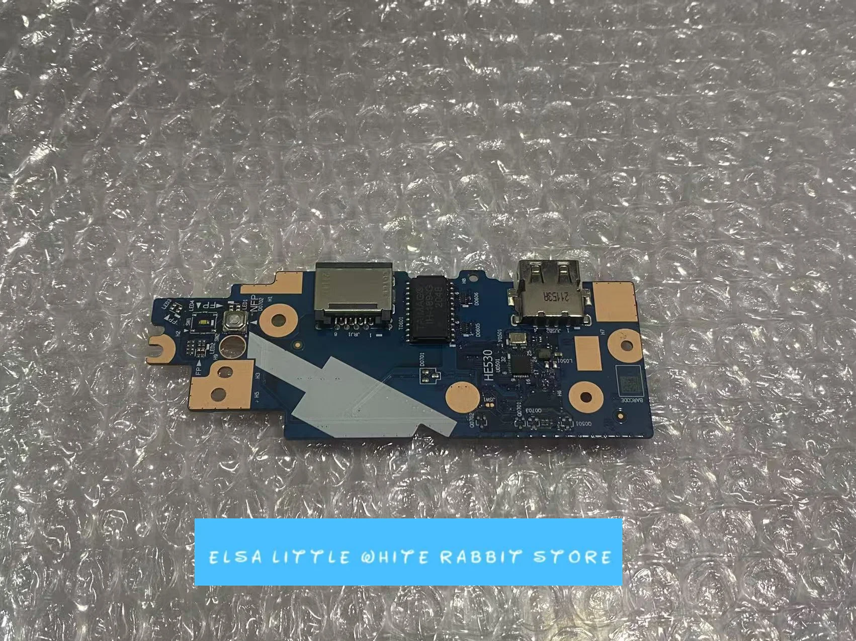 

FOR ThinkPad E15 Gen3 USB RJ45 WLAN ETHERNET POWER BUTTON BOARD W CABLE HE530 NS-D482 20YG 20YH 20YJ 20YK