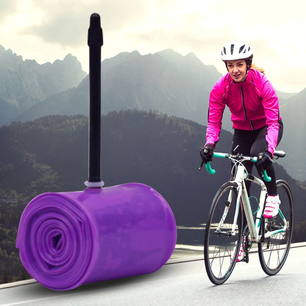 

700C X 35-50C/23-32C Ultralight Bike Inner Tube with 45mm/65mm/85mm Valve Road Bicycle TPU Inner Tire Bicycle Accessories