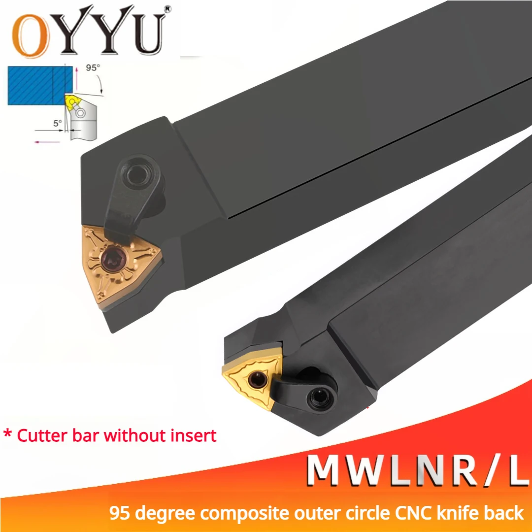 OYYU مجمع أدوات خارجية حامل CNC عرقوب MWLNR MWLNL 1616 MWLNR1616H06 MWLNR2020K06 MWLNR1616H08 MWLNR2020K08 MWLNR2525M08