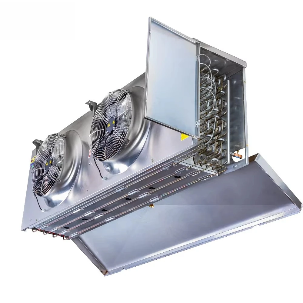 304 stainless steel evaporator, used for cold storage airflow cooling