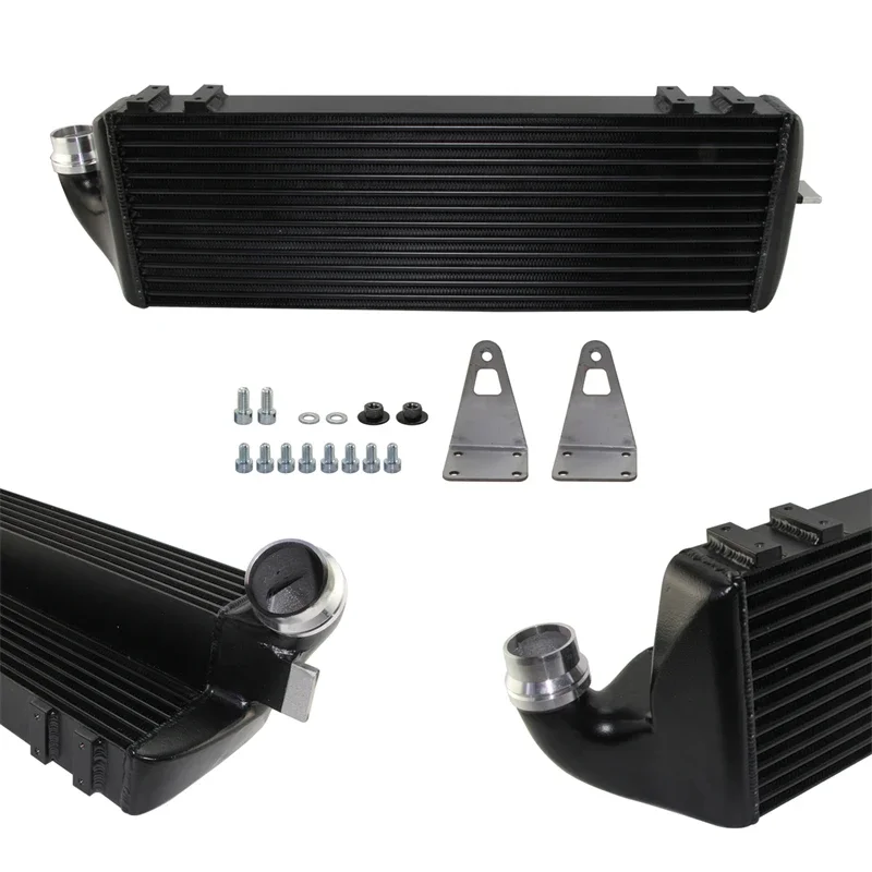 Competition Black Aluminum Intercooler Kit For Renault Megane 3 GT RS 2.0 GT 16V Tce 180PS-190PS-220PS-265PS 2008-2016
