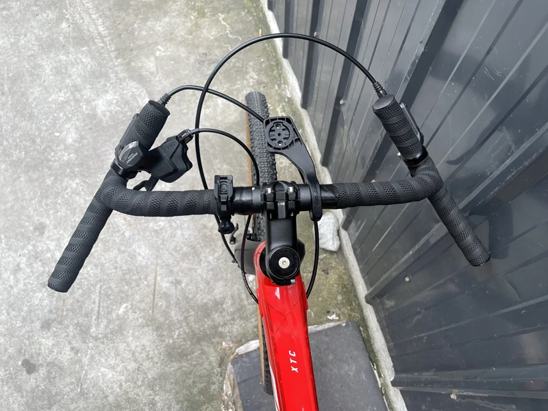 ZNIINO Neue Carbon Faser Ändern Kies H Lenker Big Flare Bar Zyklus Kreuz Straße MTB Fahrrad Lenker Reisen Fahrrad – Detail 1