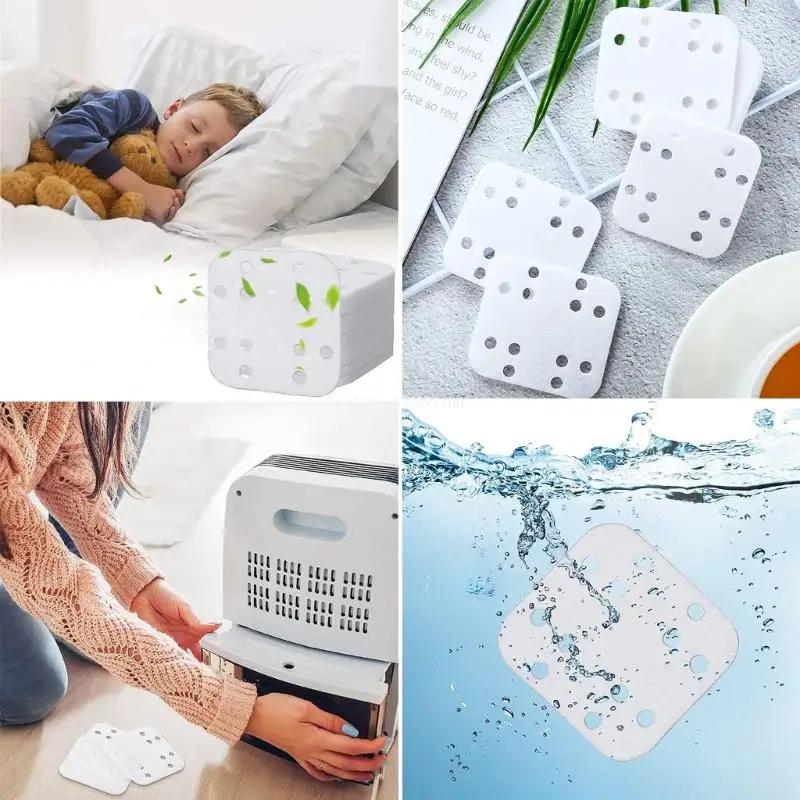20Pcs แผ่นขจัดตะกรัน Humidifier Mineral Absorption Pads น้ำมันหอมระเหยสำหรับ LV600HH LV600S Humidifier FILTER Pad Dropship