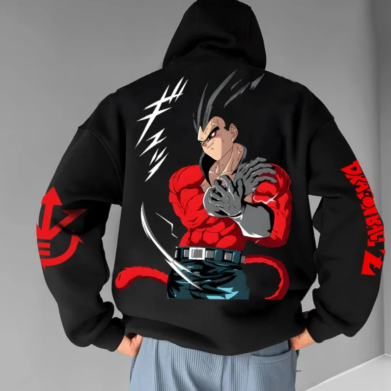 

2025-26 Men's Hoodie ONE PIECE Men's Hoodie Japanese Anime Pattern Printed Hoodie Quick Drying and Comfortable Men's Clothing