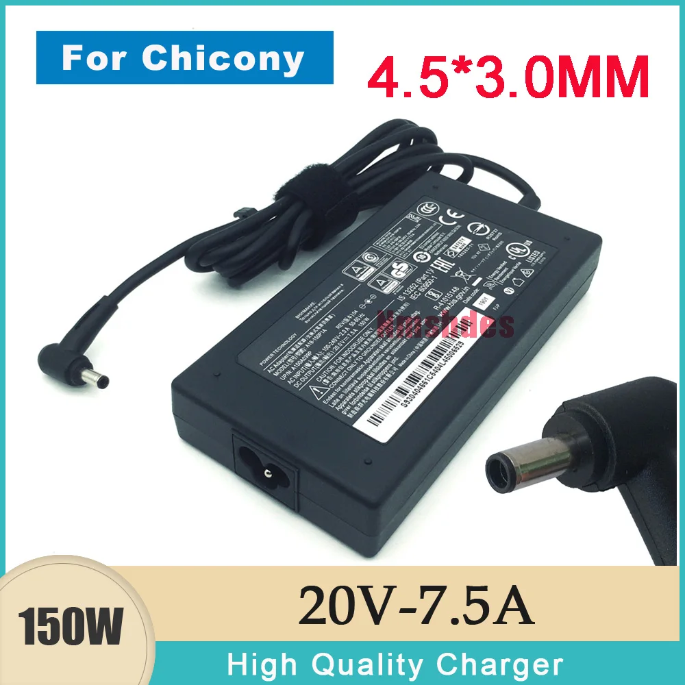 Original 20V 7.5A 150W AC Power Adapter For MSI Katana GF76 11UD
