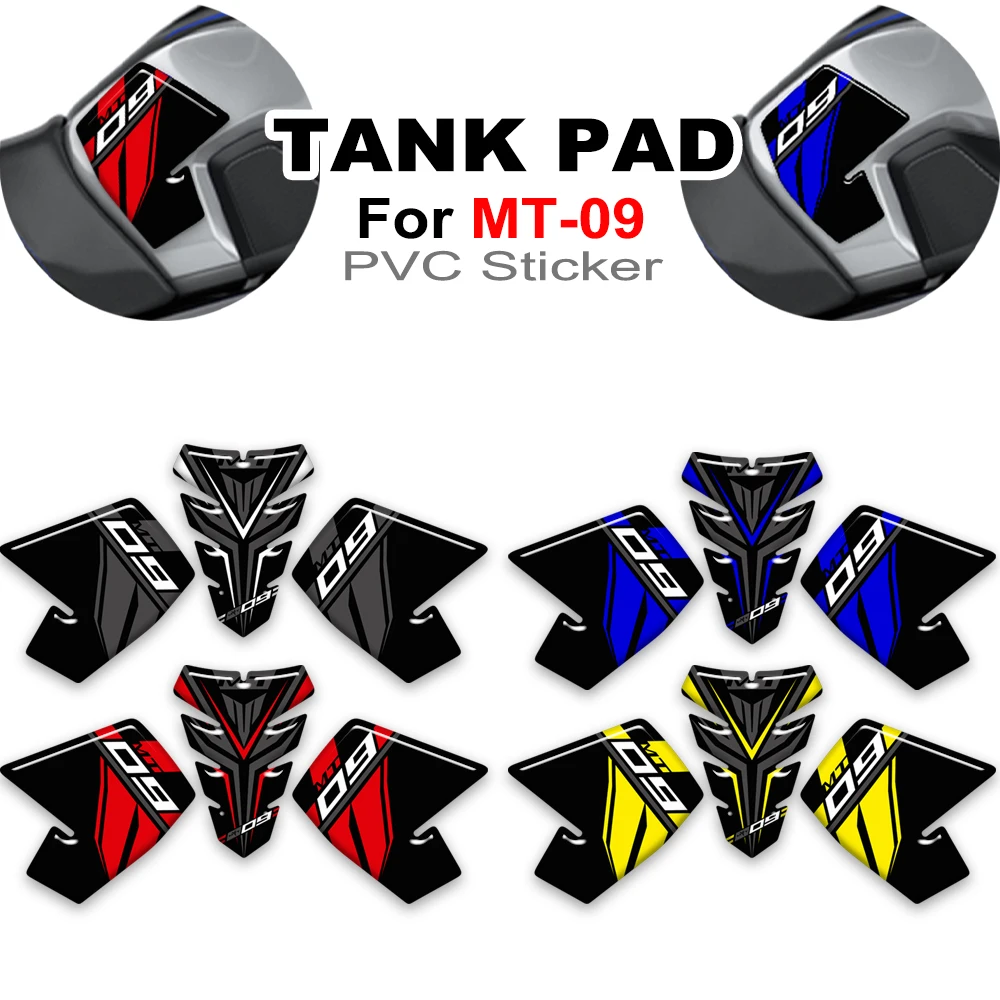 

MT-09 2016 2017 2018 2019 2020 2021 Motorcycle For Yamaha MT09 MT FZ 09 SP Tank Pad Side Gas Knee Grip Protector Fender Stickers