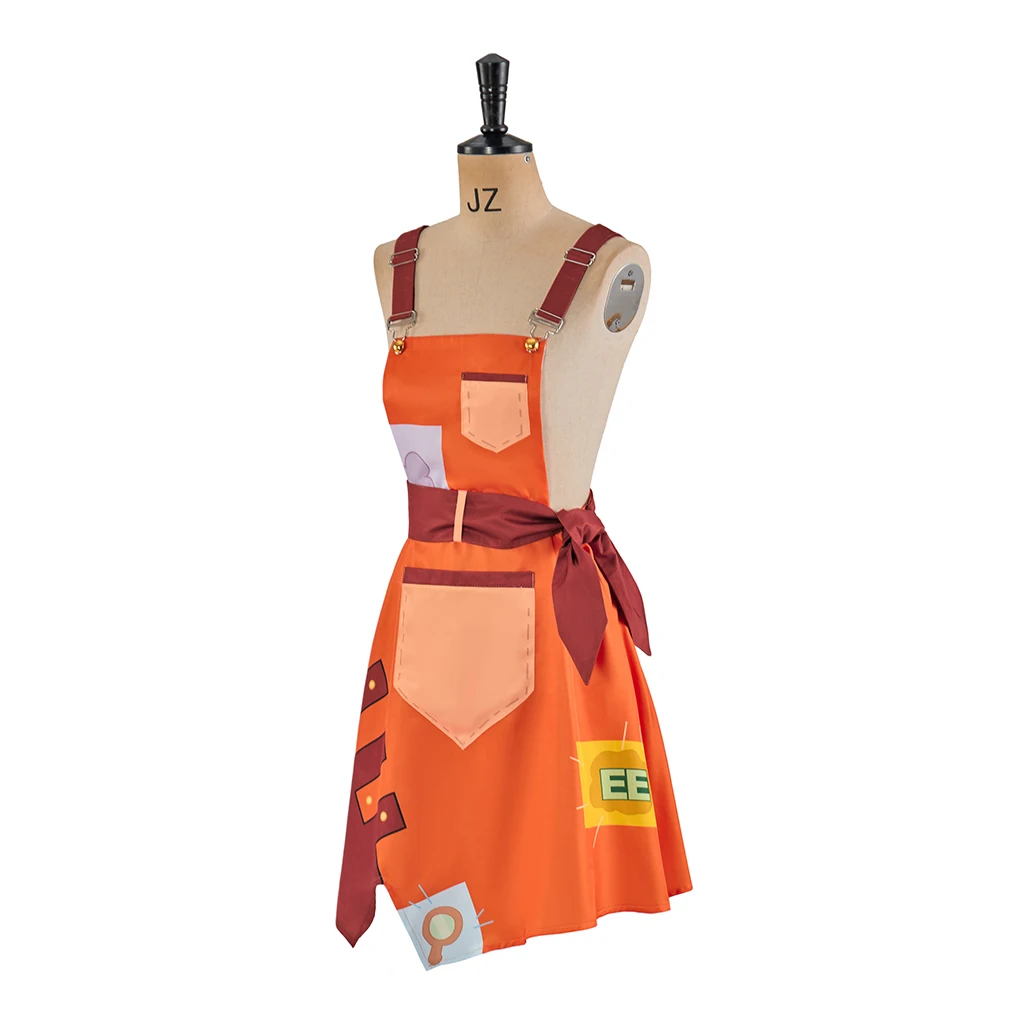 مريلة أنيمي ذا ألو كوسبلاي هاوس هنتر زي الحرس الذهبي للمطبخ مريلة الطبخ للبالغين ملابس كرنفال الهالوين