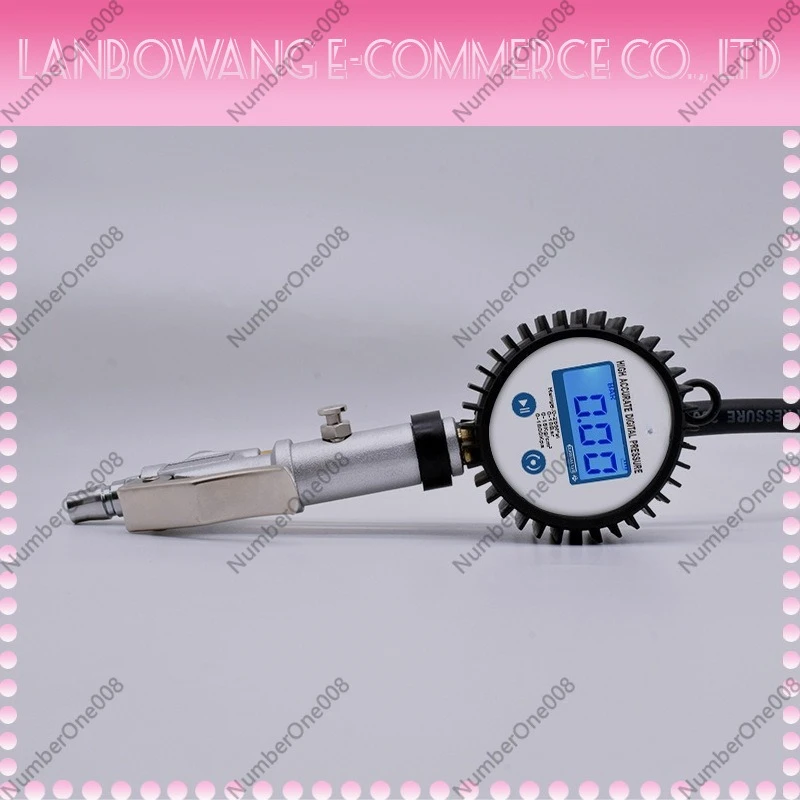 Factory Direct Digital Tire Pressure Gauge Inflation Meter Car Tire Pressure Gun High Precision Barometer Vehicle Measuring Tool