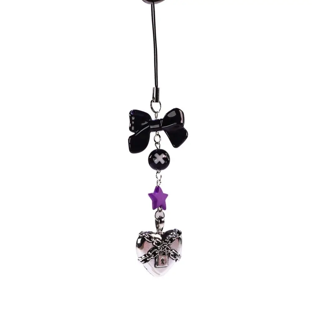Cute Y2K Phone Charms Butterfly Bowknot Phone Pendant Sweet Girl Phone Chain