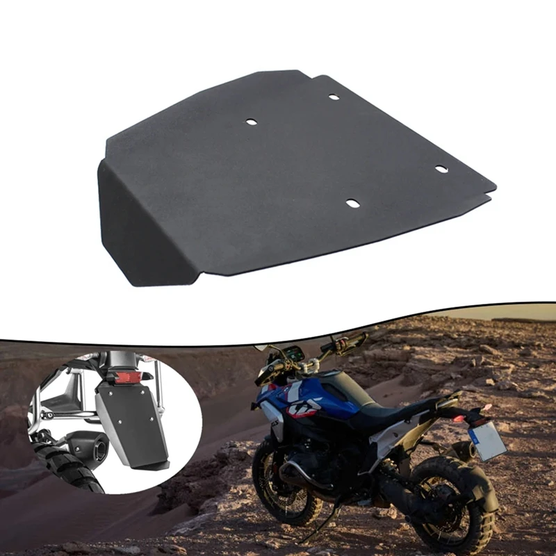 Motorcycle Fender License Plate Rear Splash Guard Holder Bracket For BMW R1300GS R 1300 GS 2023 2024- Replacement Spare Parts