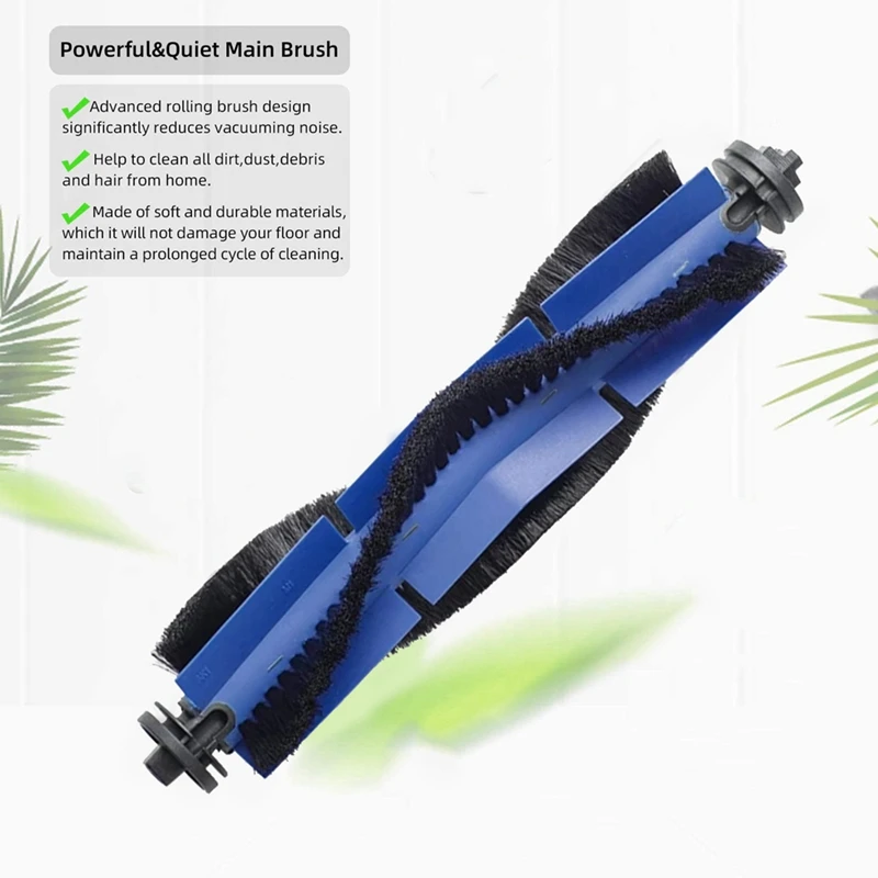 A01V-brosse à rouleau principal pour aspirateur Robot hybride série Eufy Robovac X8, pièces de rechange lavables