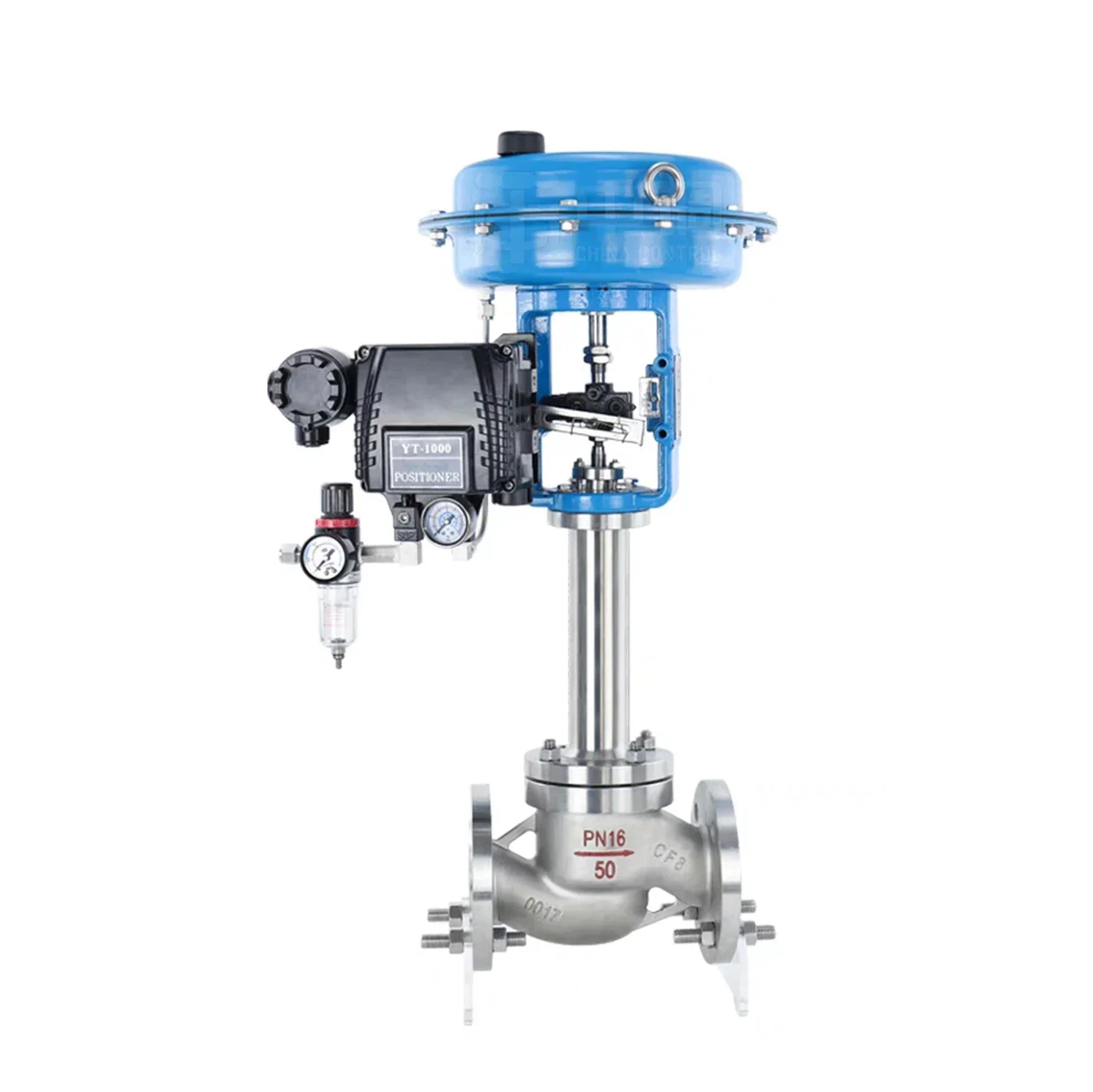 DN20 Pneumatic Control Valve for Cryogenic Low-Temperature Liquid Nitrogen, -196°C