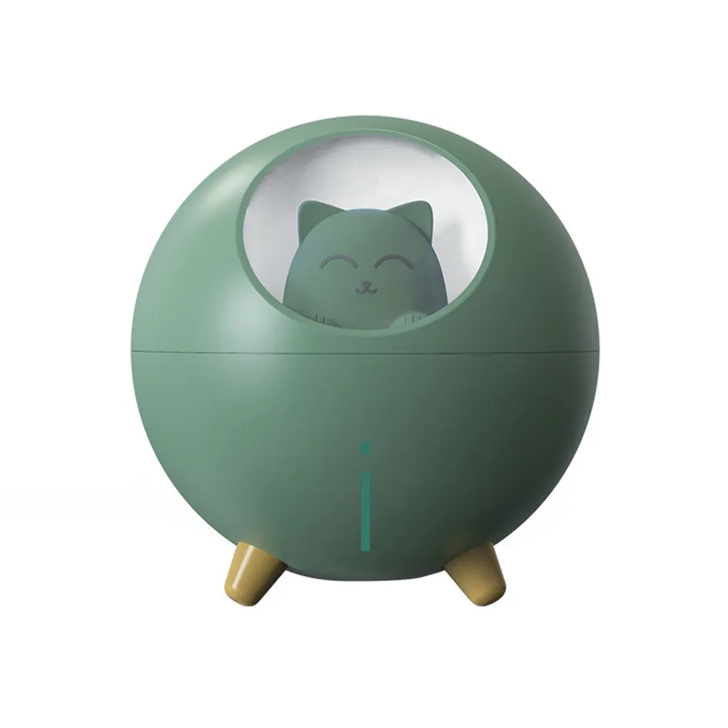 Humidifier Portable 220ml Silicone USB Interface Diffuser House Office Bedroom Mist Maker with Atmosphere Light