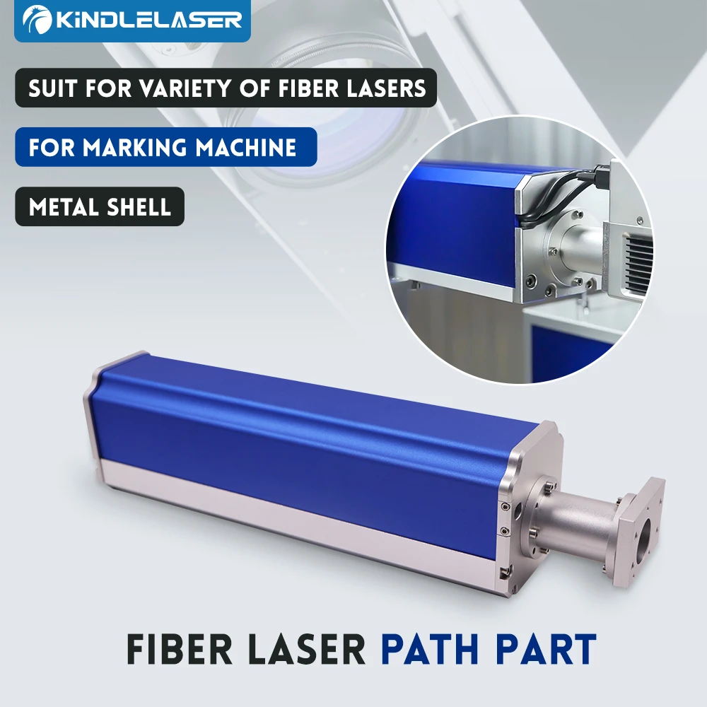 

Kindlelaser Fiber Marking Laser Path Bule Color Marking Optical System Part for DIY Fiber Laser Marking Beam Lens Instal