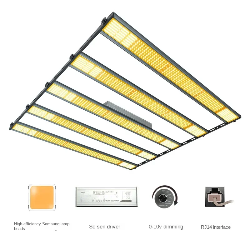 Led Plant Lamp Full Spectrum Indoor Lighting High Power Plant Grow Light 1000W Plant Growing Light