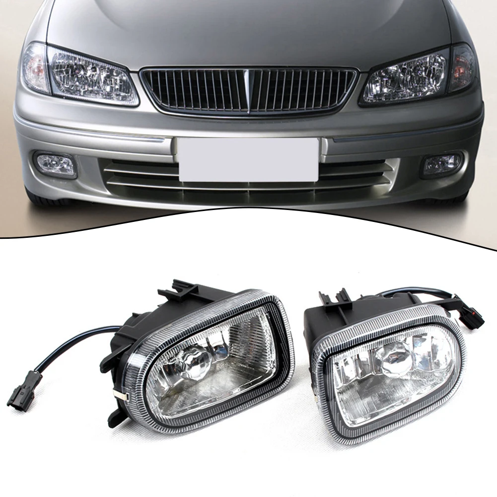 High Visibility Driving Replacement Fog Lights for Nissan Sunny/Sentra N16 (1999 2002) Made of ABS+PC Material