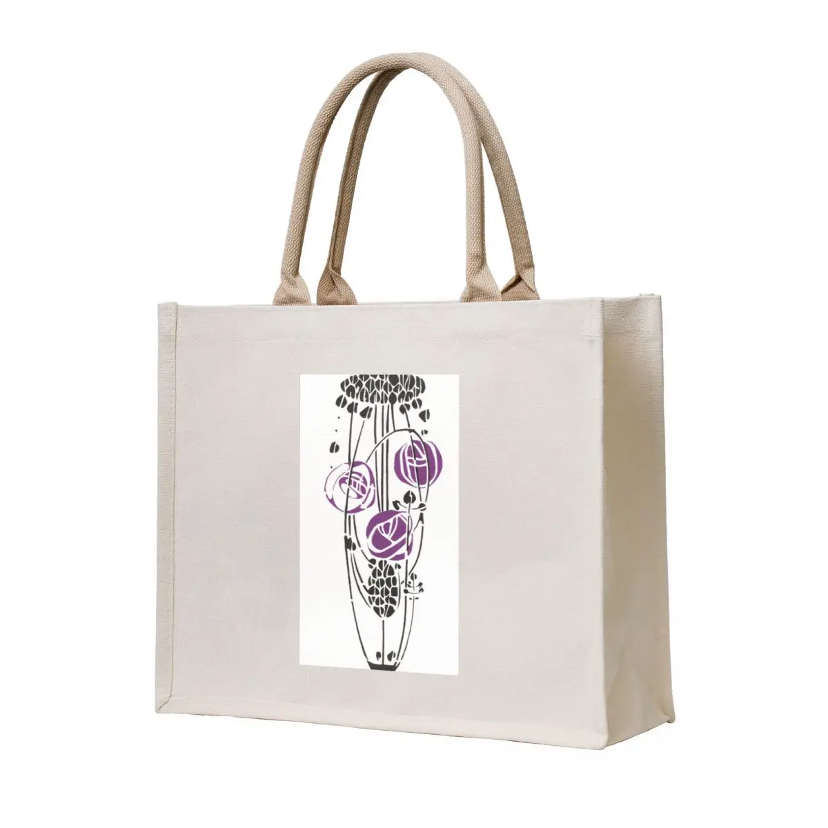 

Charles Rennie Mackintosh Roses 4. Tote Bag Woman shopper bag hand bags Big bag