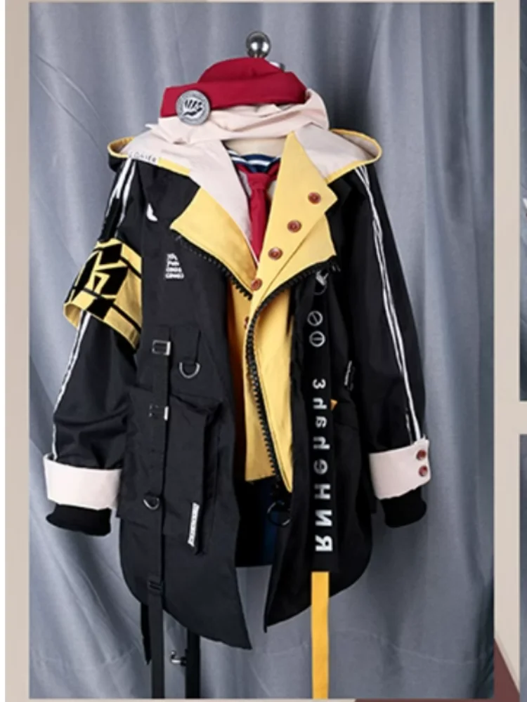 

Leto Cosplay Costume Game Arknights Anime Women Fashion Uniform Leto Role Play Clothing Halloween Party Daily Wear Outfit Stock