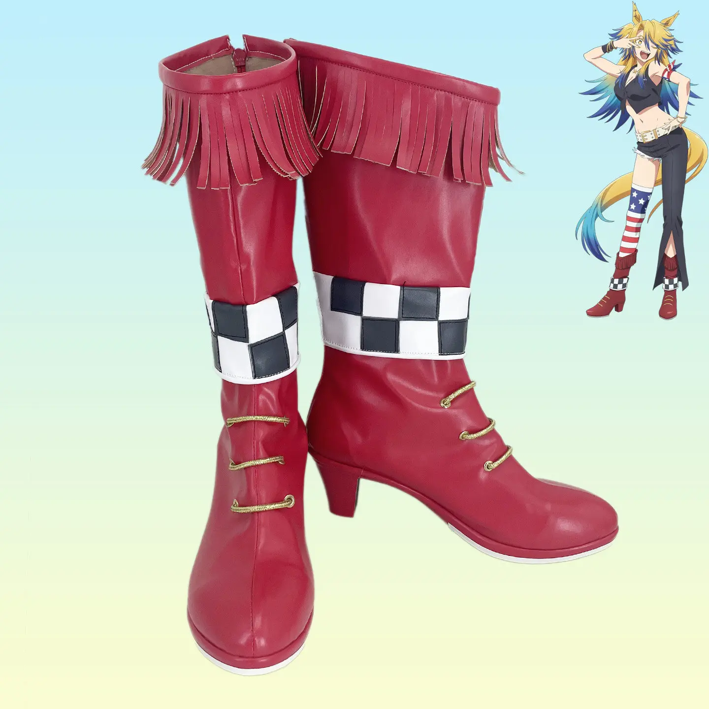 

Обувь для косплея Pretty Derby Obey Your Master, ботинки для Хэллоуина и карнавала