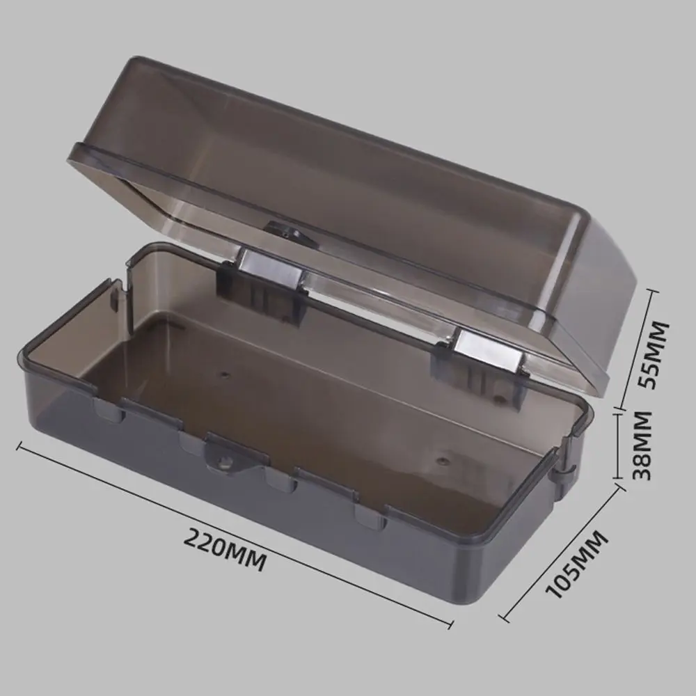 Anti-theft Plug Box Waterproof Plastic Cable Management Box Weatherproof Protect Outlet Power Strip Storage Box Outdoor