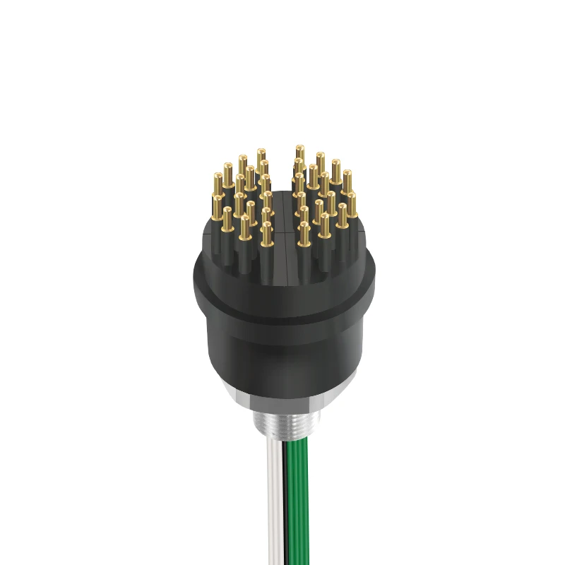 32 Pin Underwater Connector Waterproof High Pressure Marine Male Female Bulkhead Inline Split Connectors for Subsea