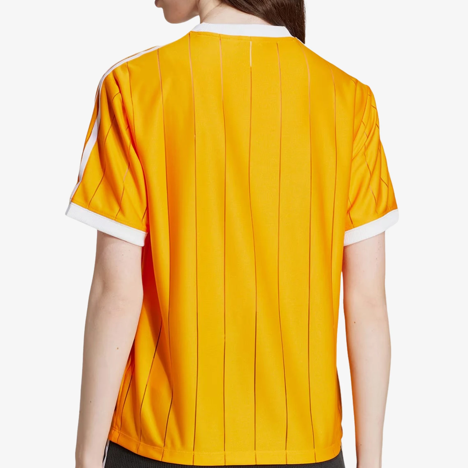 Adidas Authentic Three Leaves Women's Knitted Loose Casual Sports Short Sleeve IY7224