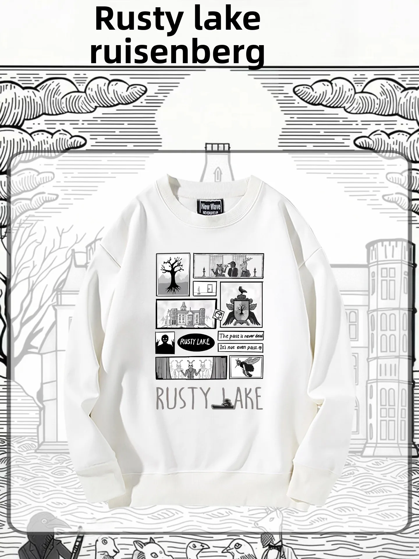 

Мужская толстовка Rus Lake Game Mr. Owl с круглым вырезом и подкладкой, повседневная, удобная, из смеси хлопка и полиэстера, с длинными рукавами