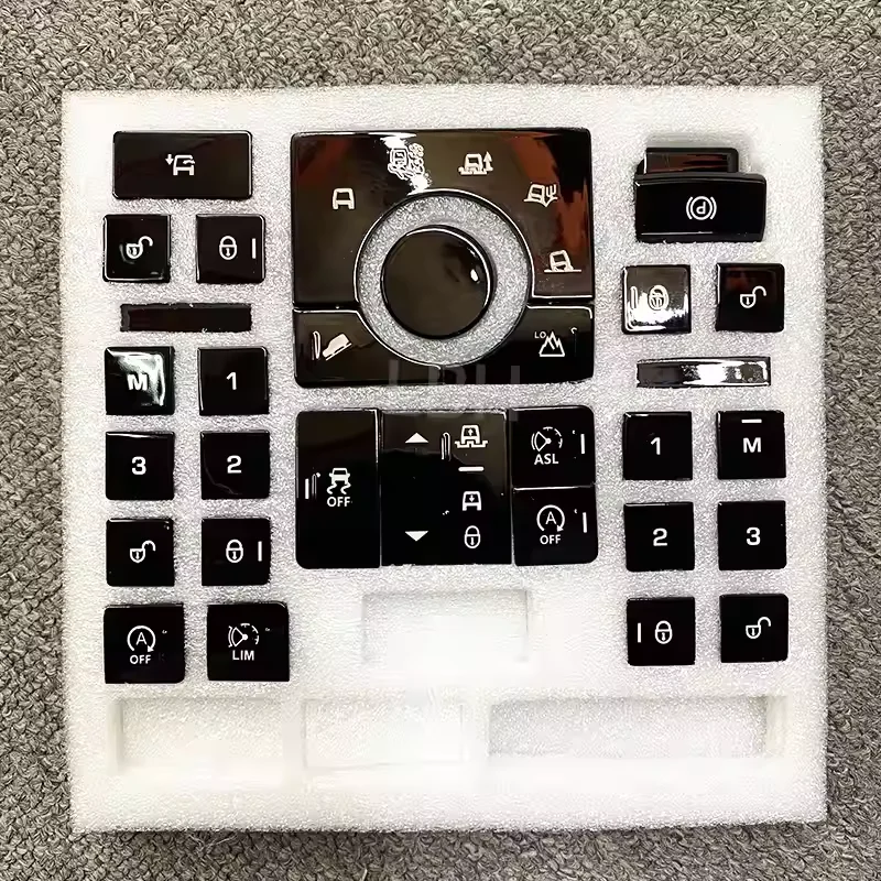 

Car Terrain Mode Switch Button Cover for Land Rover Range Rover Vogue 2013-2017 For Range Rover Sport 2014-2017