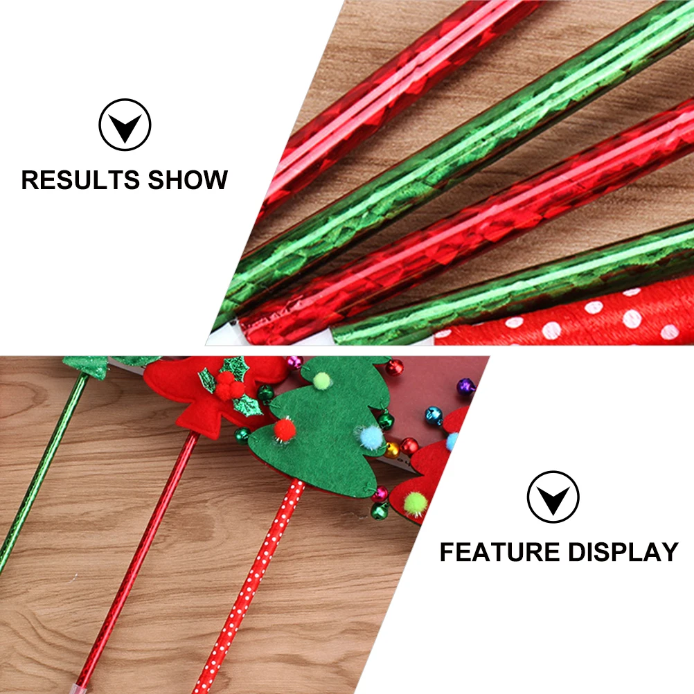 

5 шт. рождественские шариковые ручки из эко-материала, креативные ручки для учебных заметок, школьные принадлежности