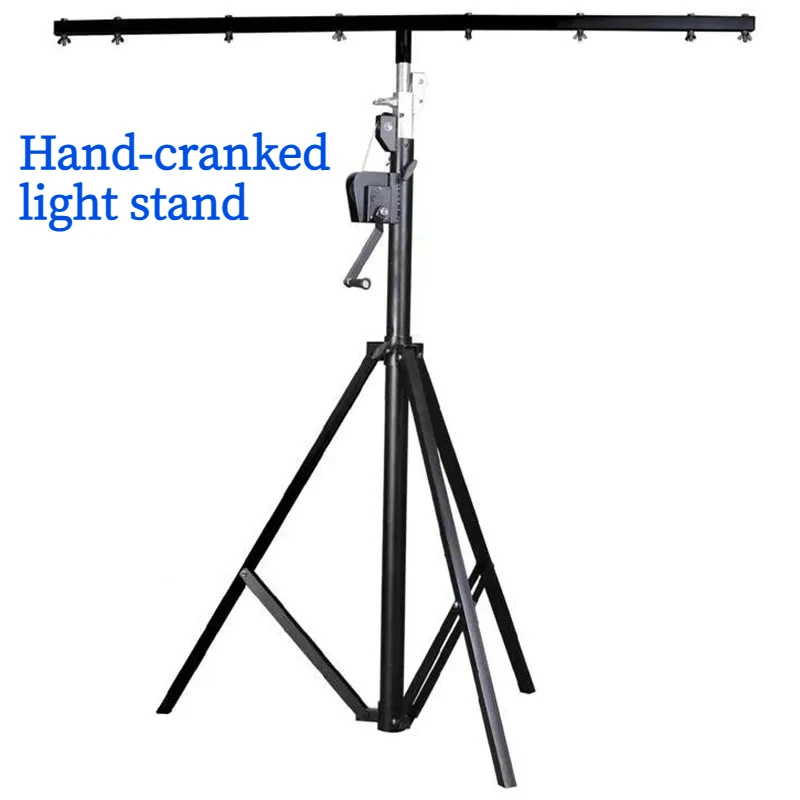 4 / 6-position Thickened Hand-cranked Lighting Lifting Frame, Stage Lighting Equipment, Mobile Lifting Tripod