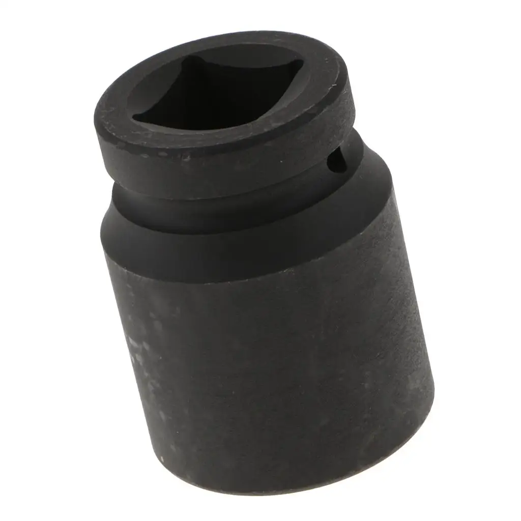 

Heavy Duty 40mm Metric Impact Socket with 1 inch Drive, 6-Point, Black