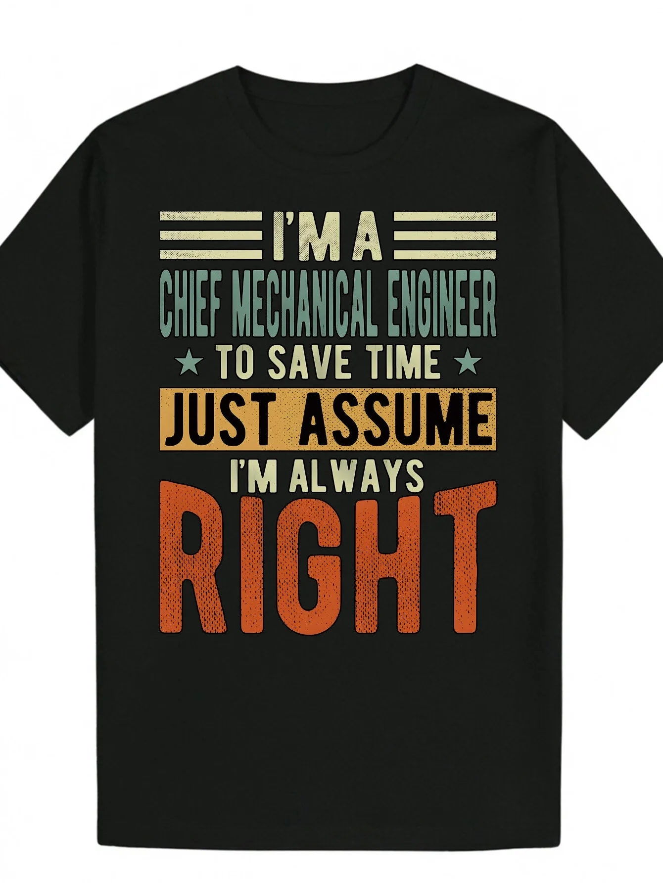 

Men's Vintage Camper Van - 100% Cotton Casual Retro Travel Graphic Tee