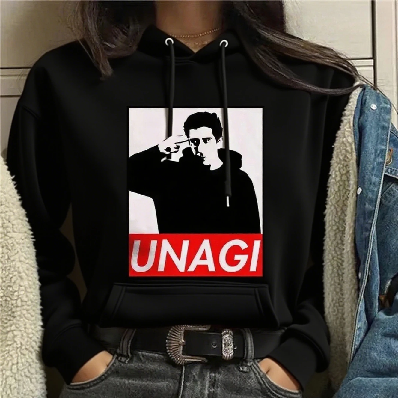 

Graphic Printing Autumn and Winter Pure Cotton Men's and Women's Hoodies Casual Outdoor Street Sports Loose Training Brand Trend