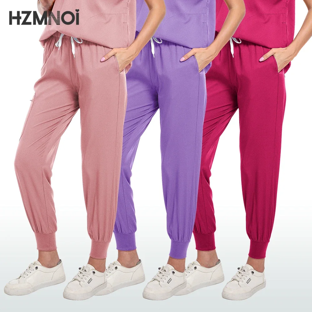 High Quality Unisex Nurse Uniform Men Scrubs Set Beauty Uniform Women Hospital Surgical Suits Dental Clinic Pet Shop Workwear