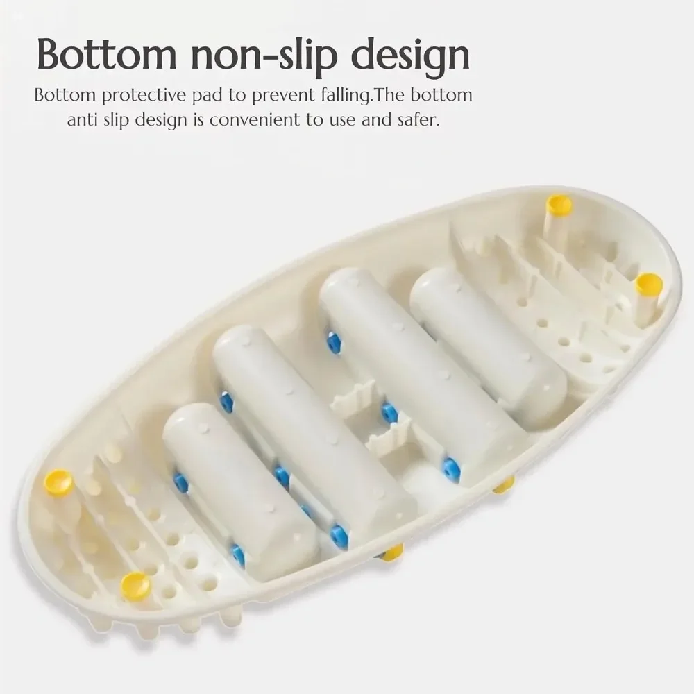 1 Pc Voetmassage Roller Voor Fasciitis Plantaris Voet Massager Voet Acupressuur Therapie Hielspoor Boog Pijnbestrijding Voetverzorging gereedschap