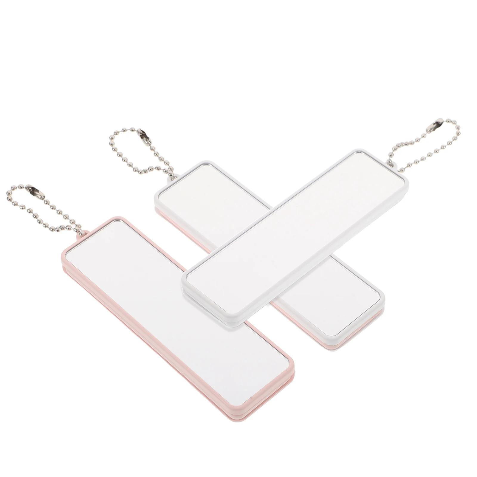 Mini miroir de maquillage Portable, ensemble de peignes, brosse de poche pliable, miroir de maquillage Compact, outil de coiffure, voyage, 3 pièces