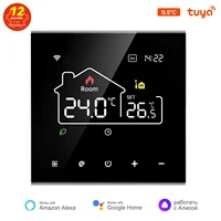 New Tuya WiFi/NonWiFi Opt.Smart Thermostat Electric Heating Water Gas Boiler Temp Controller Work With Alexa Google Home Alice