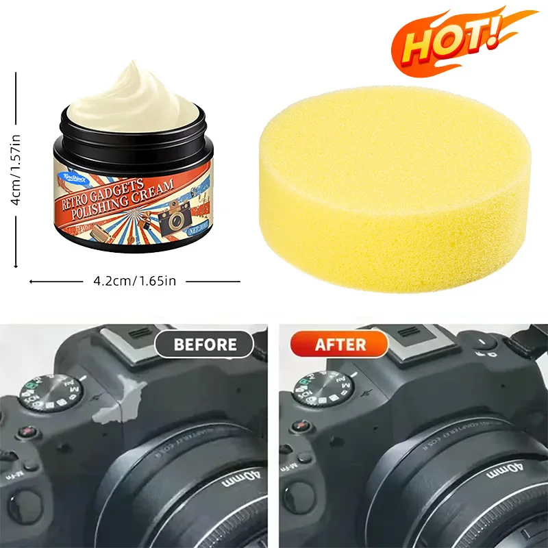 Phone Screen Scratch Remover 30ml Repair Paste Lens Polishing Kit for iPhone for Samsung Camera Lens Watch Display Maintenance